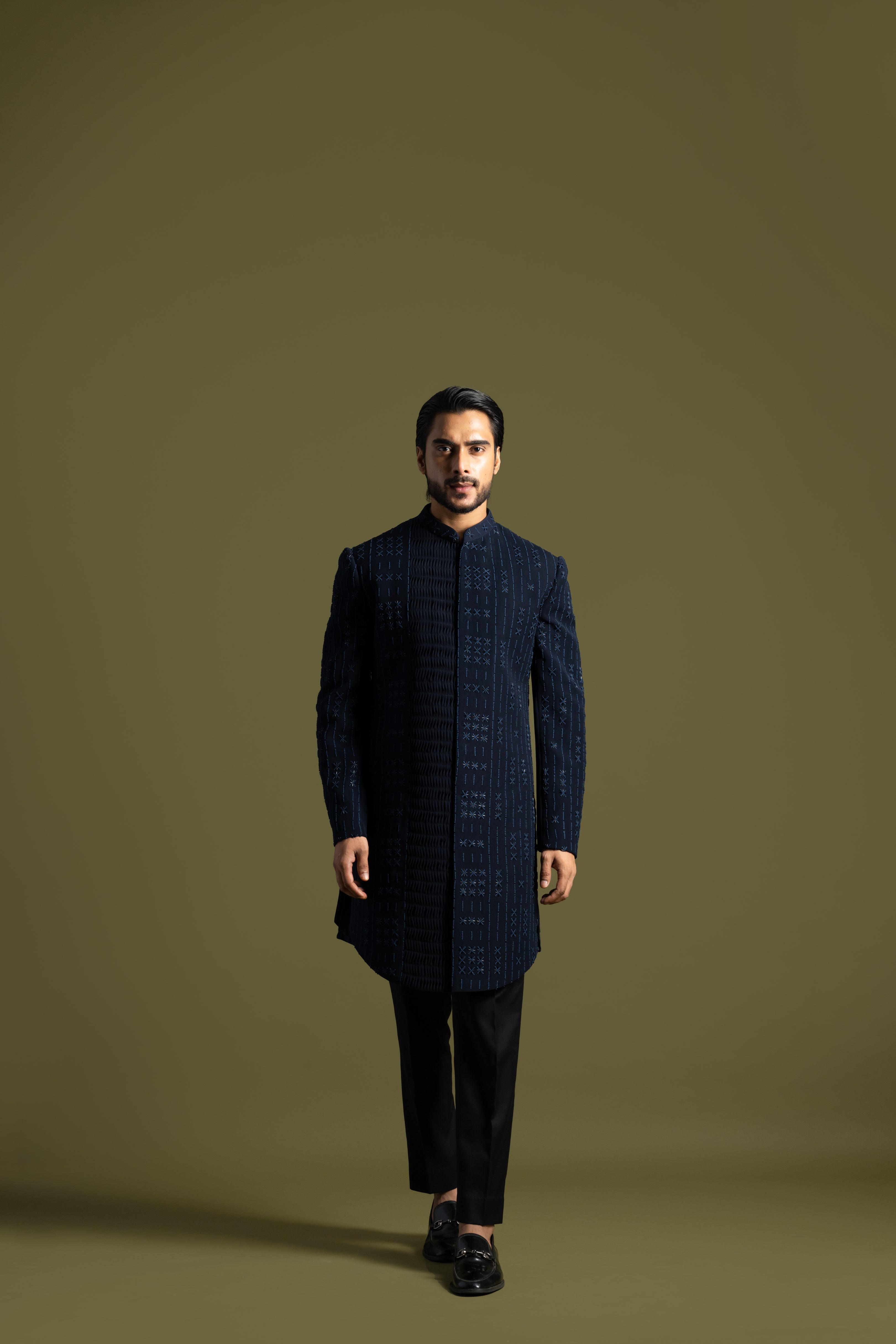 FRENCHKNOTS MIDNIGHT BLUE ACHKAN SET