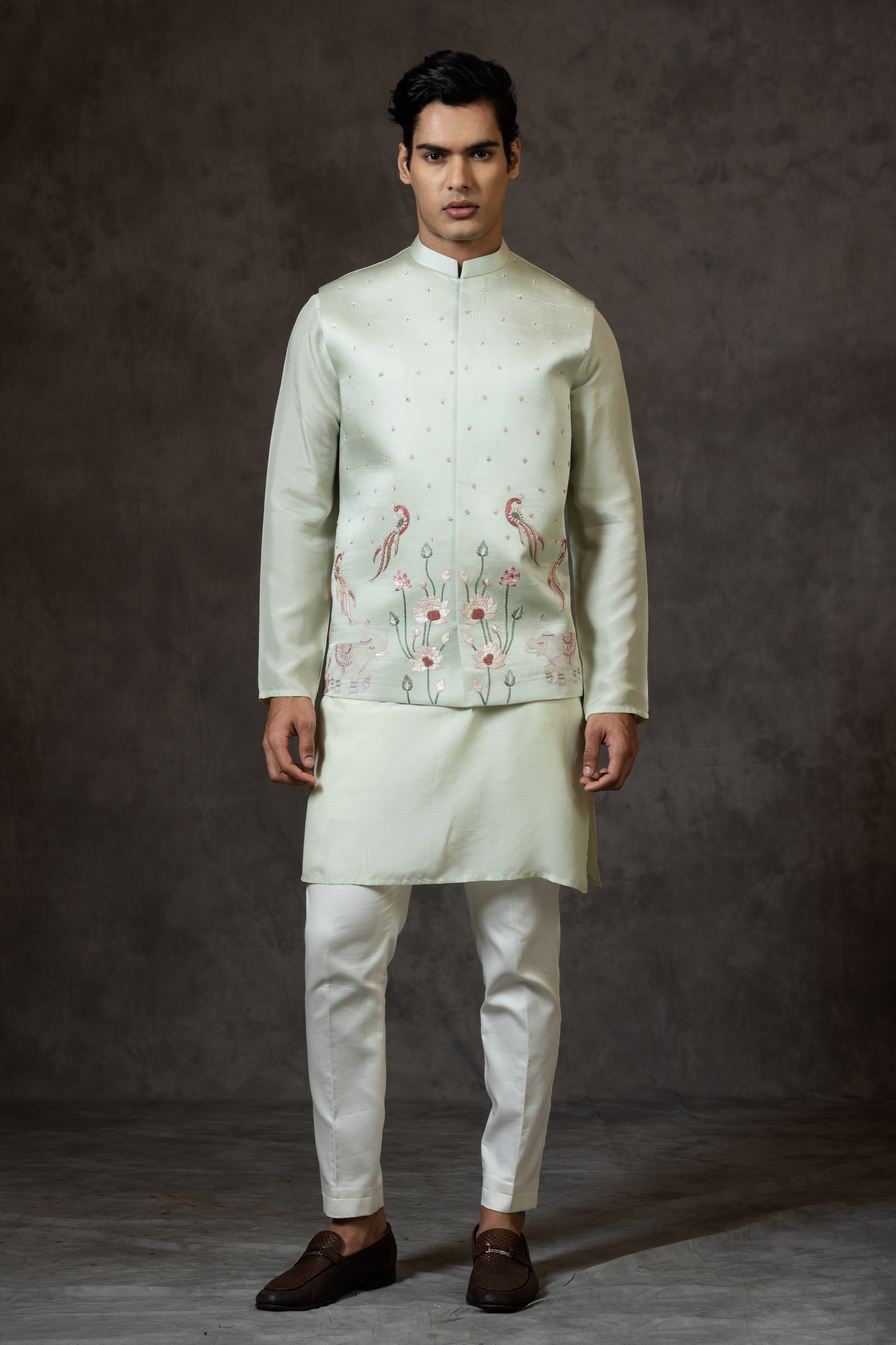 LOTUS GARDEN NEHRU KURTA SET