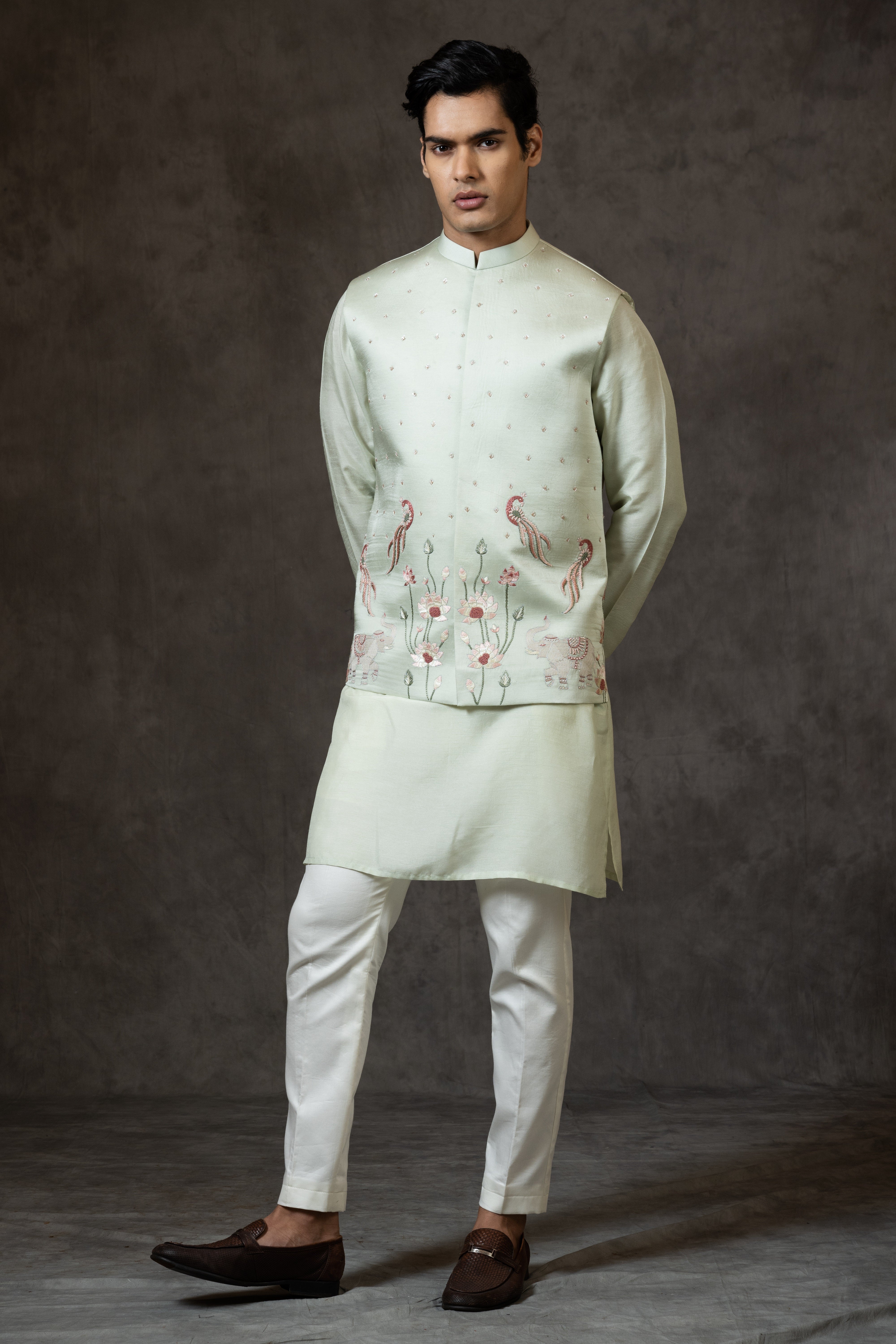 LOTUS GARDEN NEHRU KURTA SET