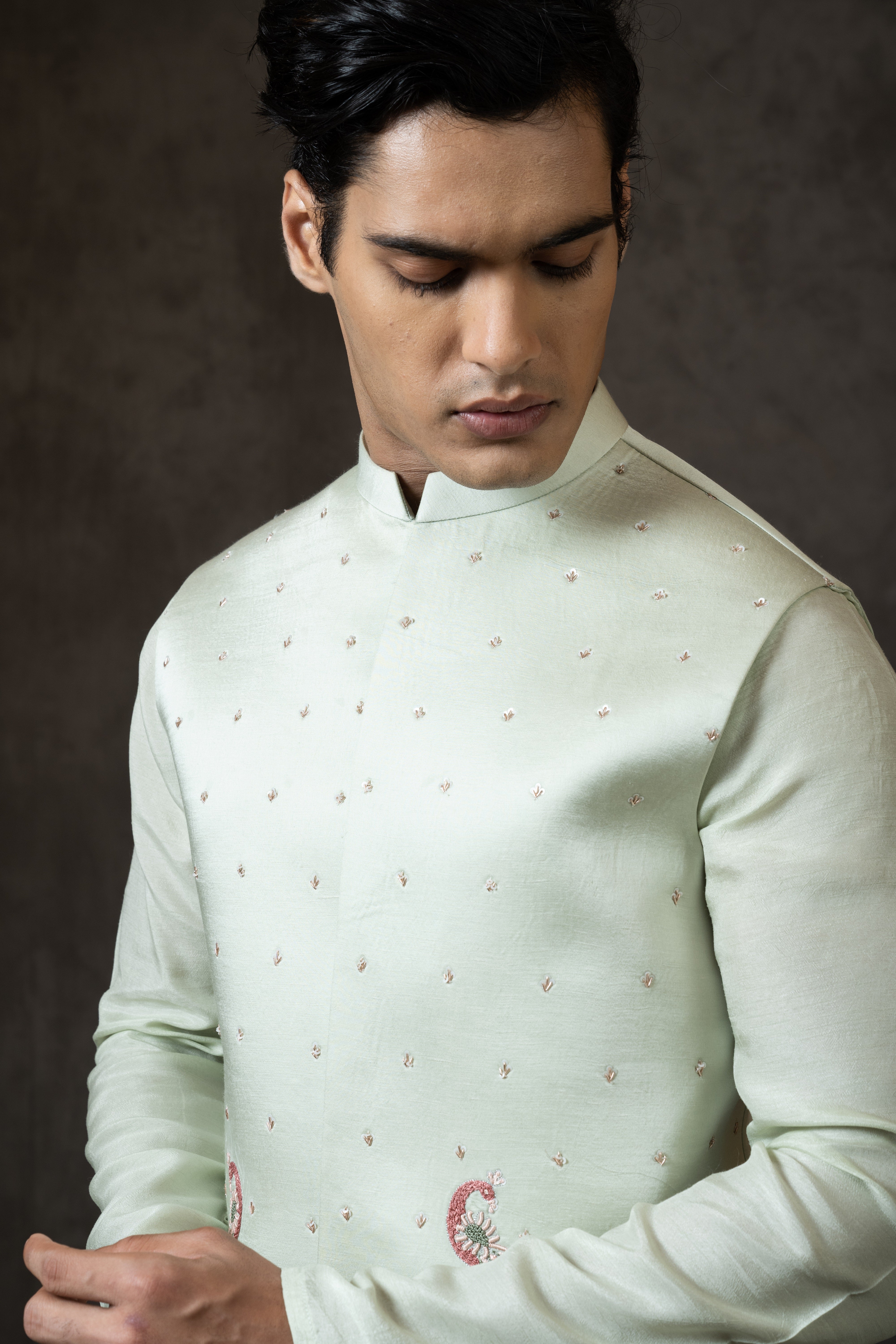 LOTUS GARDEN NEHRU KURTA SET