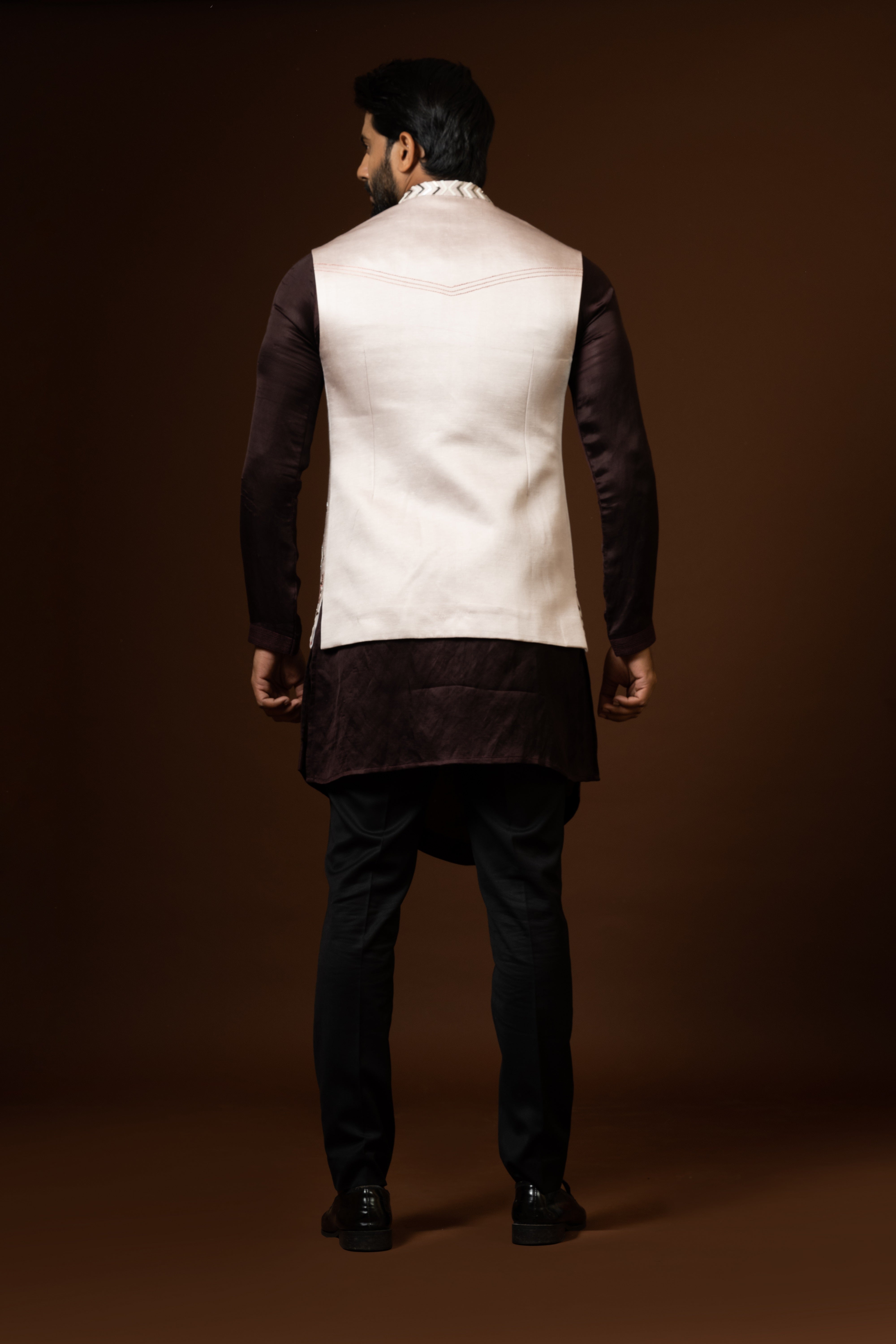 NEW PHULKARI NEHRU KURTA SET