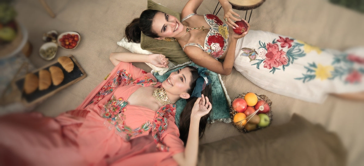 Paarsh Aekya collection - hand-embroidered festive womenswear