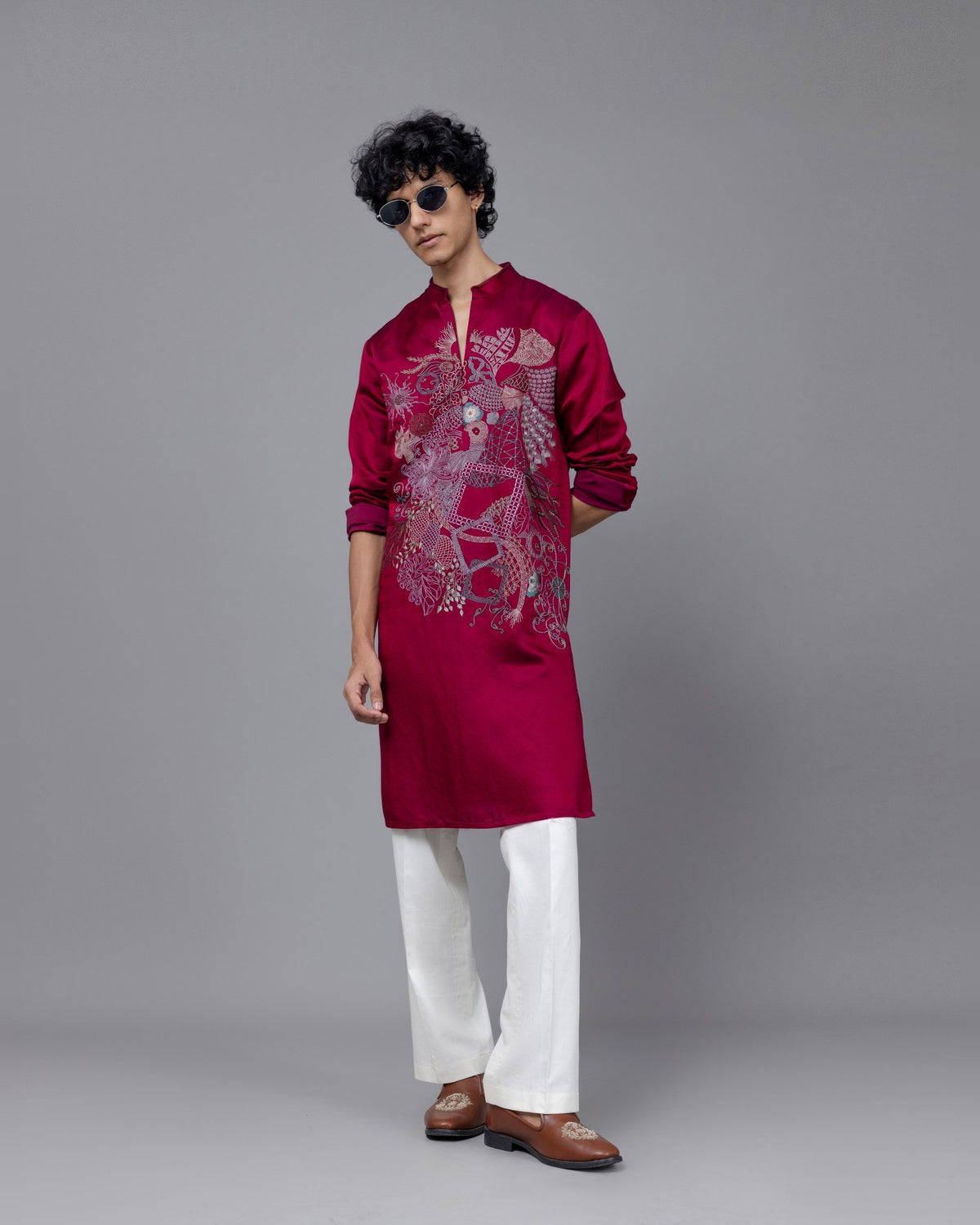 Enchanted Canopy kurta set by Paarsh Atelier, Aarohan collection