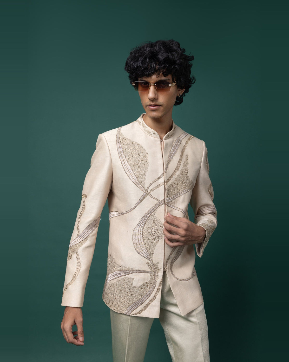 Ian bandhgala set by Paarsh Atelier, Aarohan collection - view 7