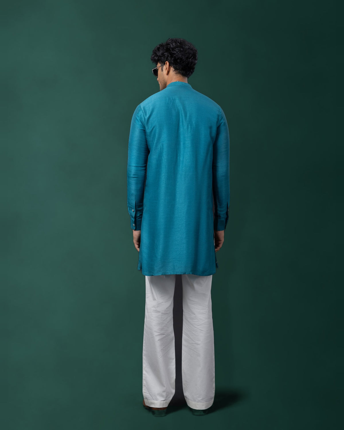 Madhubani Bloom kurta set by Paarsh Atelier, Aarohan collection - view 3