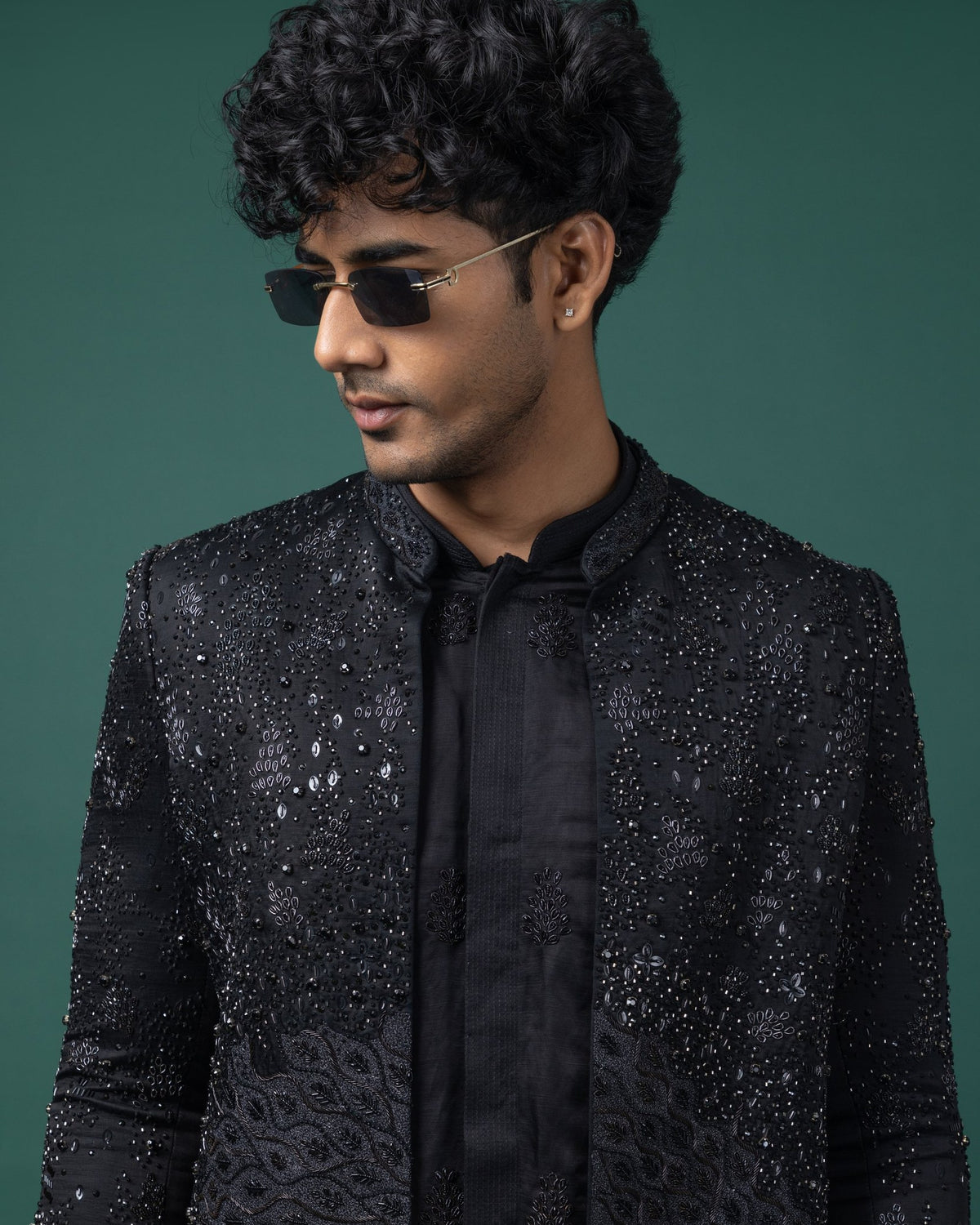 Nolan achkan set by Paarsh Atelier, Aarohan collection - view 7