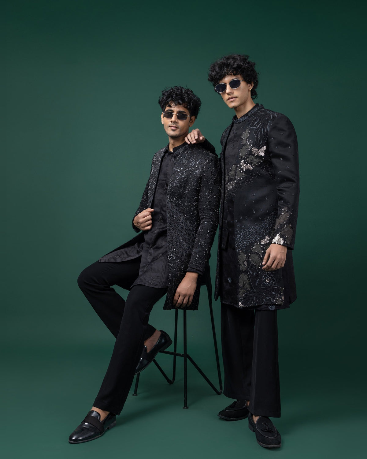 Nolan achkan set by Paarsh Atelier, Aarohan collection - view 8