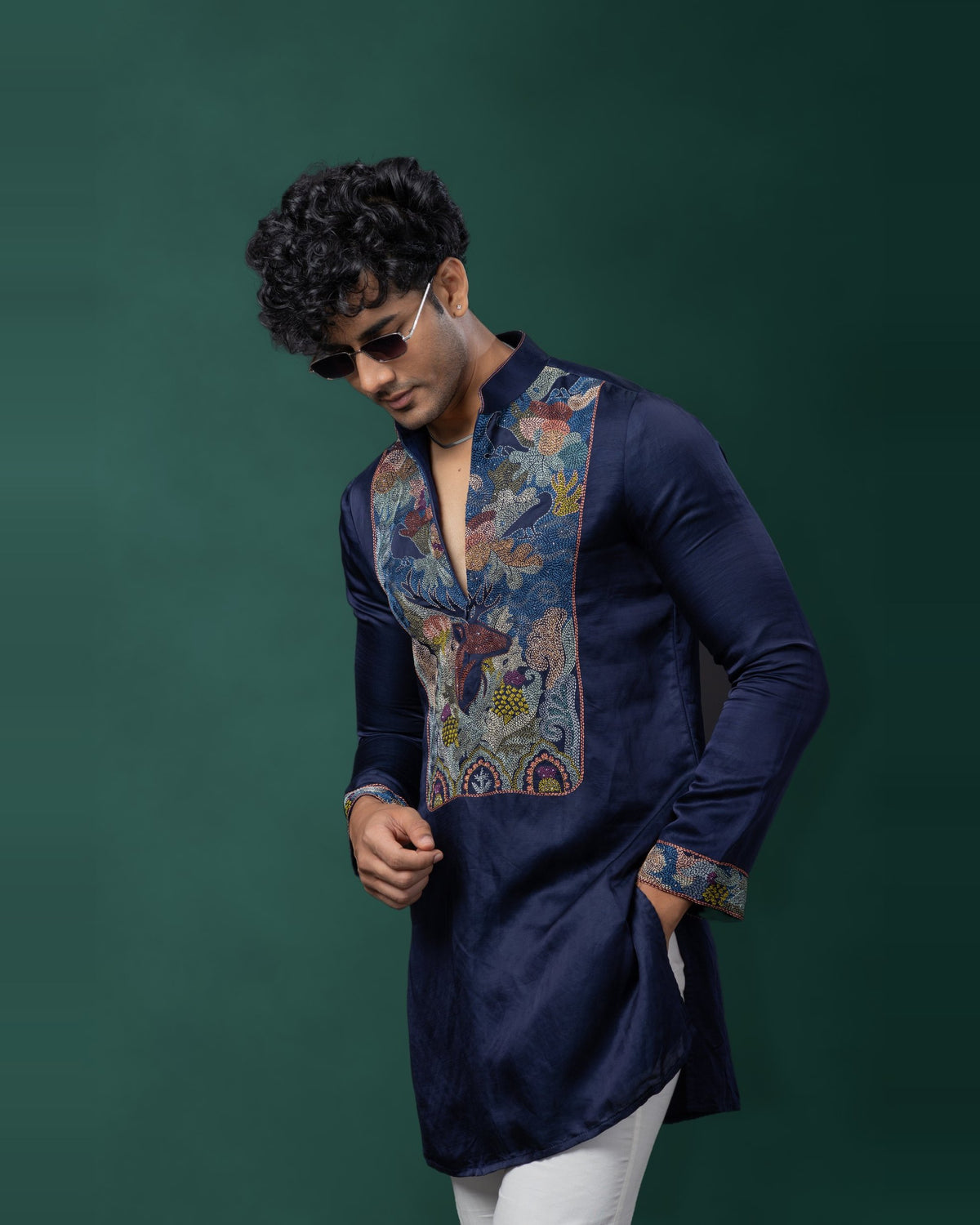 Royal Iris kurta set by Paarsh Atelier, Aarohan collection - view 5