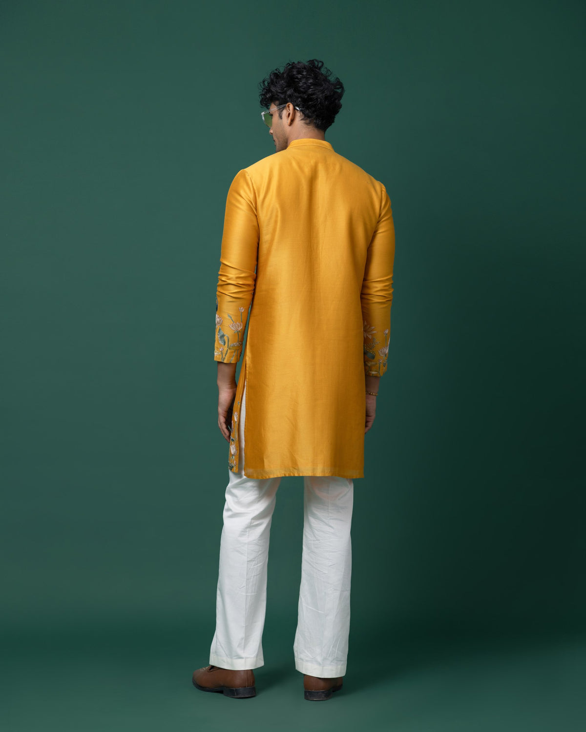 Vrindavan Rang kurta set by Paarsh Atelier, Aarohan collection - view 7