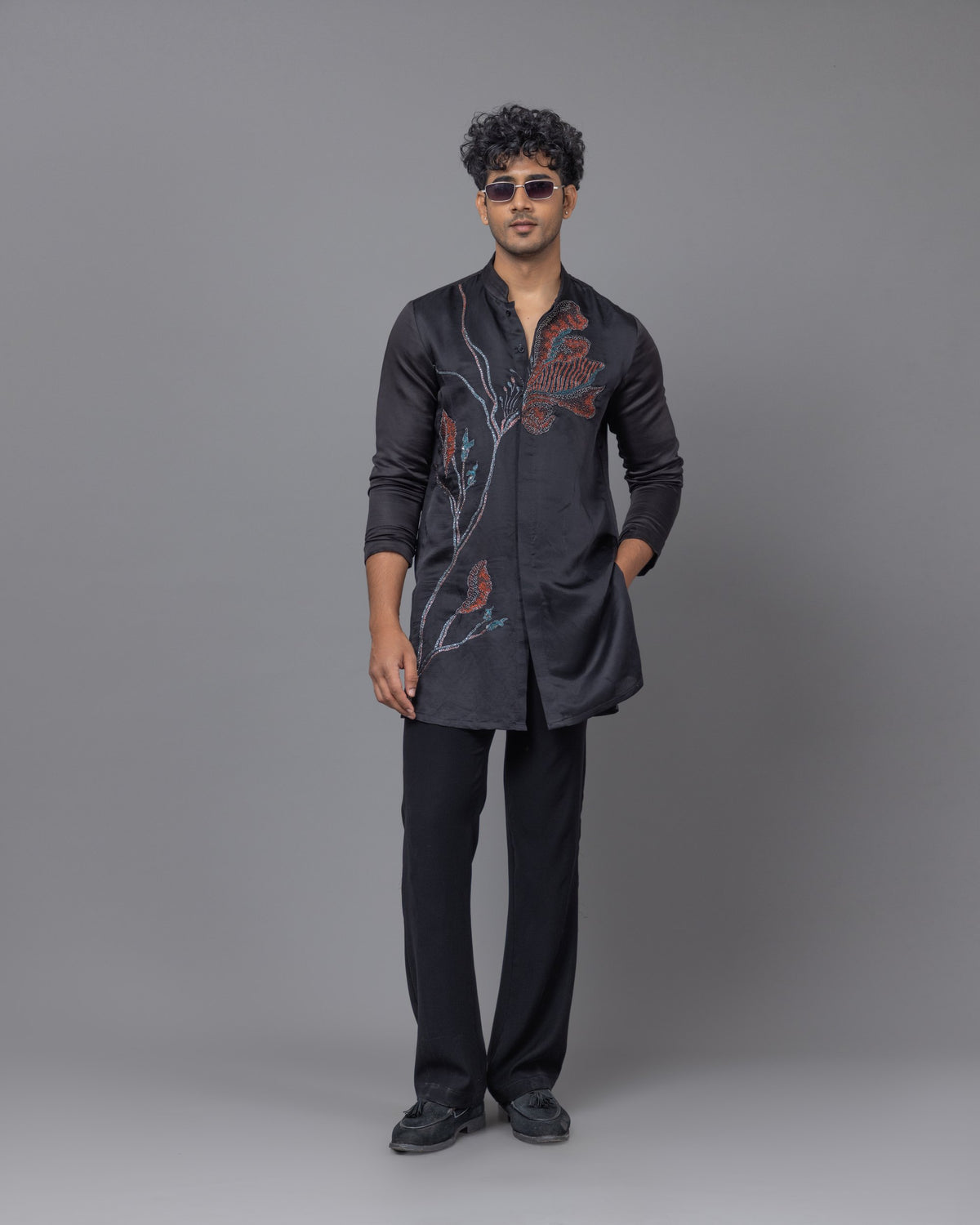 Wildflower kurta set by Paarsh Atelier, Aarohan collection - view 2