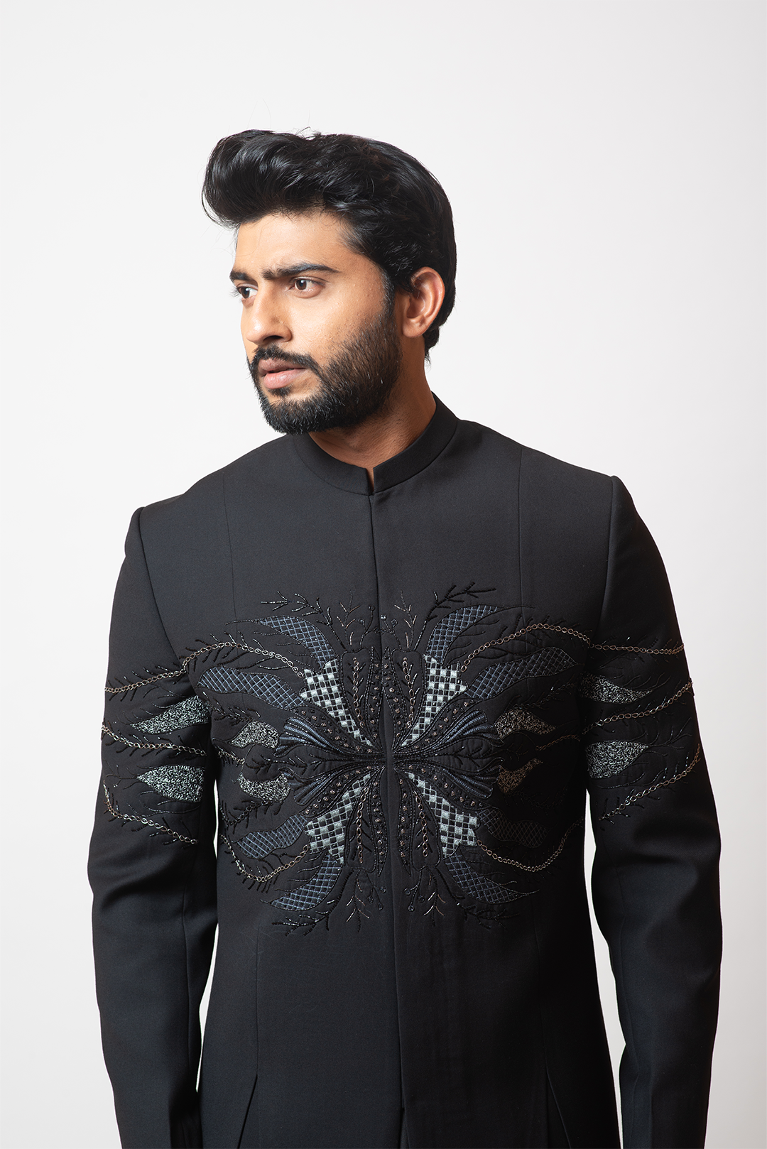 Qubozoa Onyx Black Achkan RTS