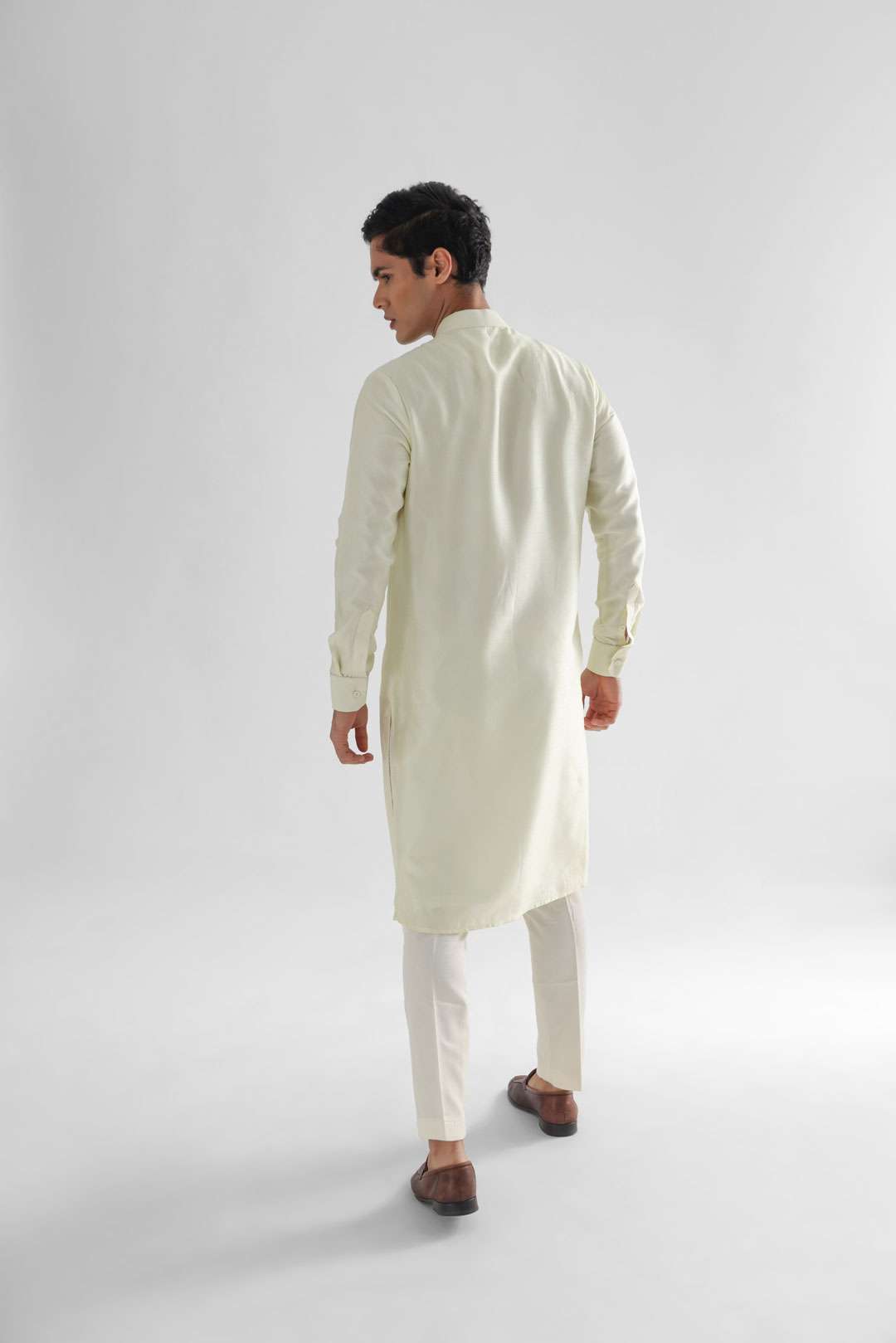 Hawk Light Yellow Kurta