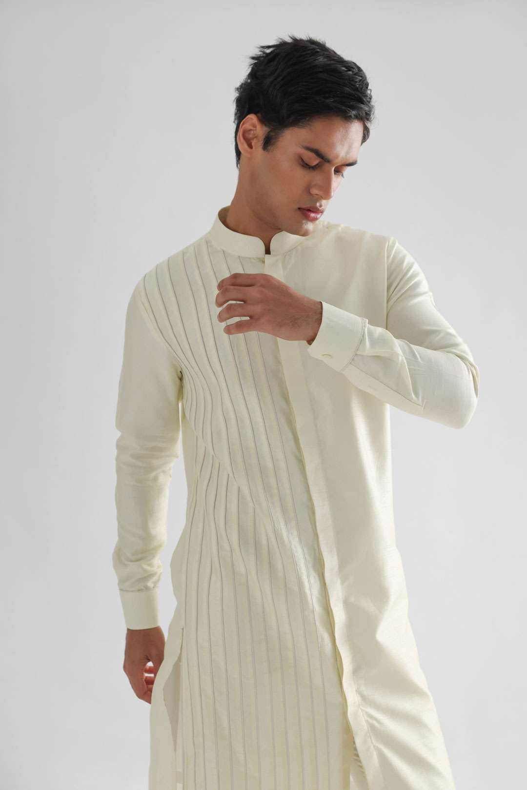Hawk Light Yellow Kurta