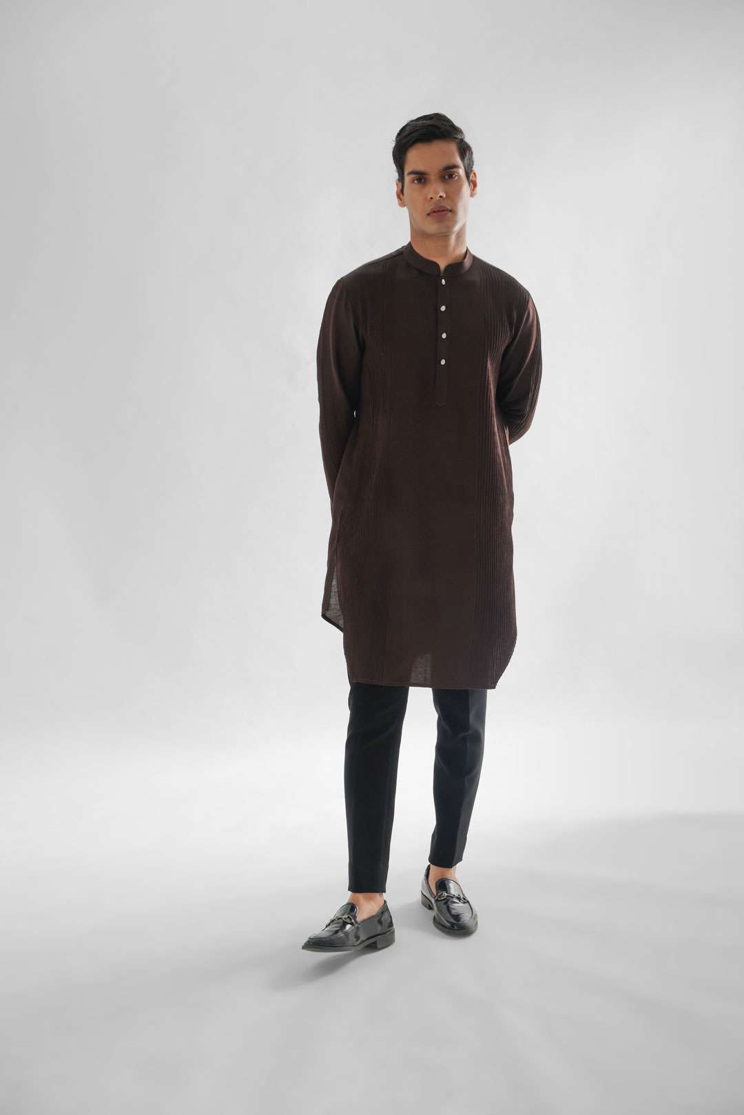 Cosmos Cadburry Brown Colour Kurta