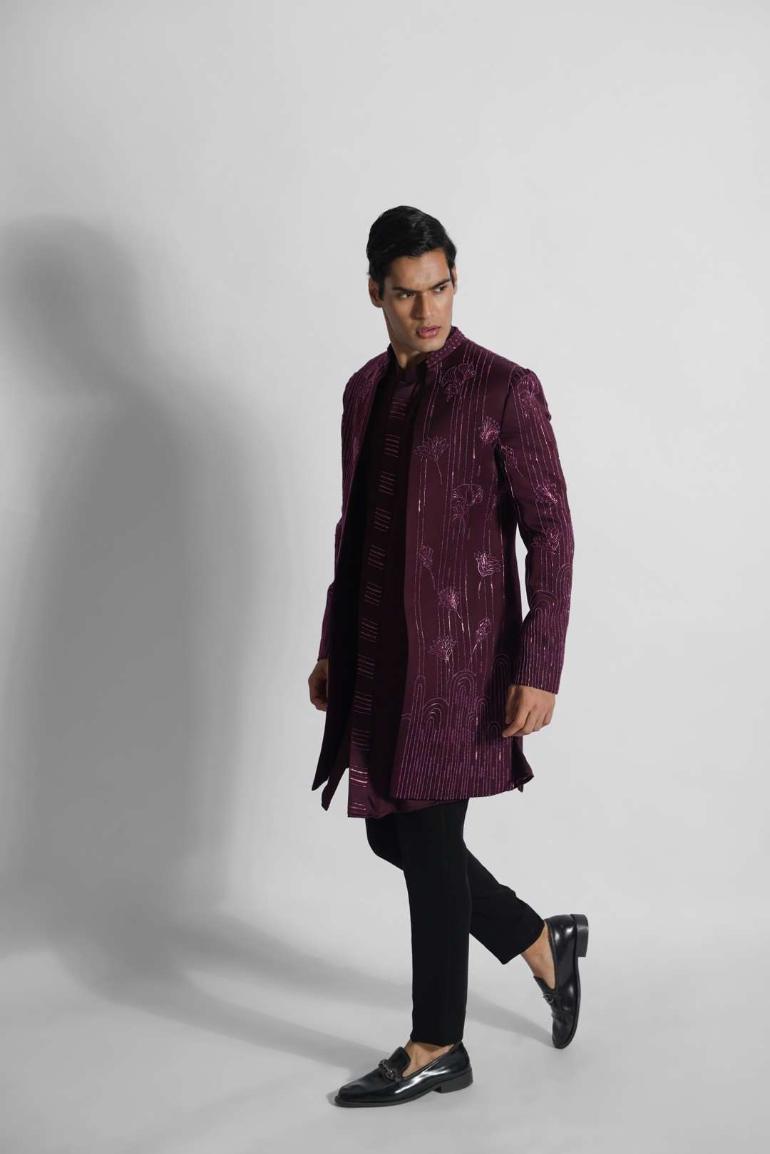 Spruce Magenta Achkan