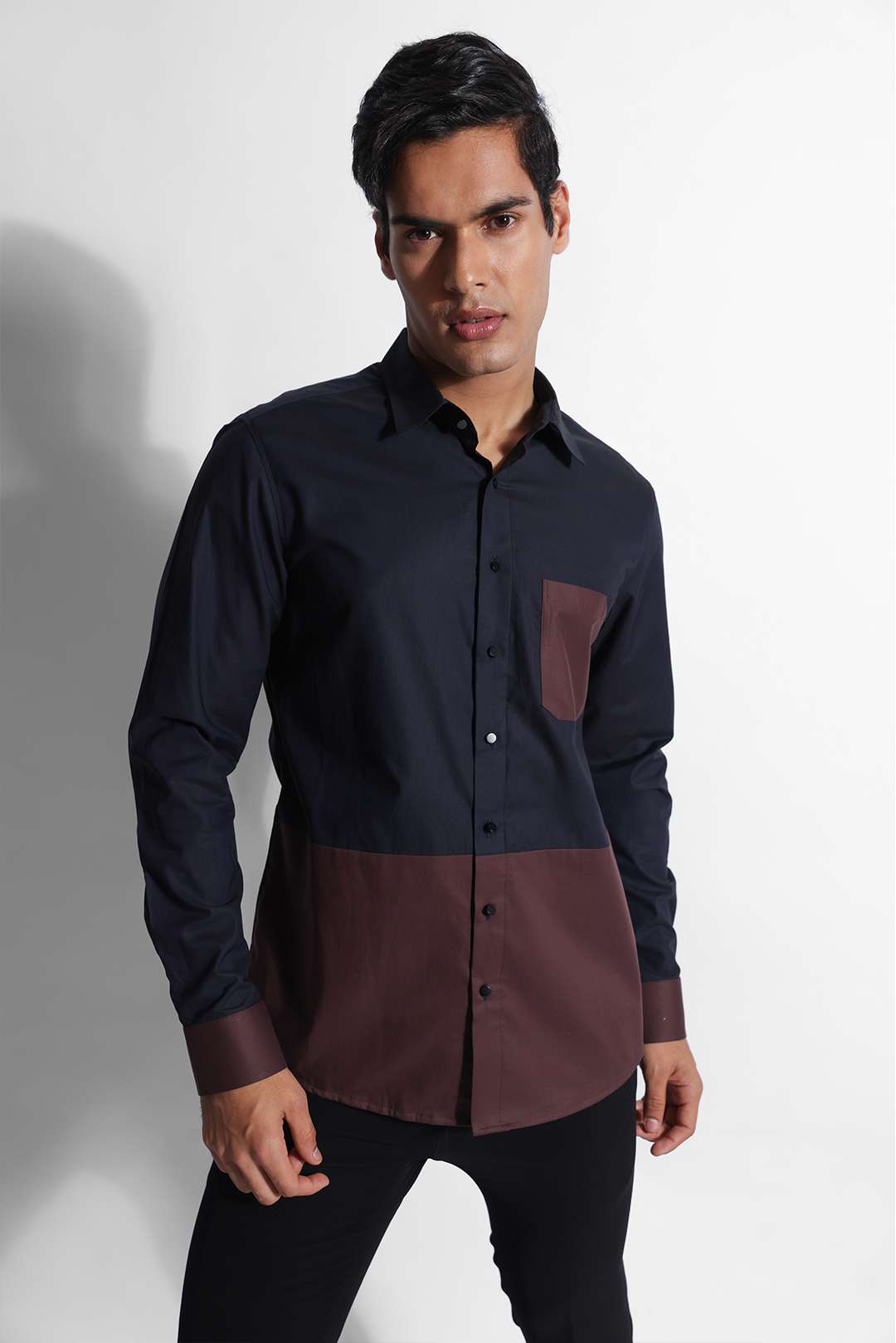 SHIRT - SQUARE COLOR BLOCK