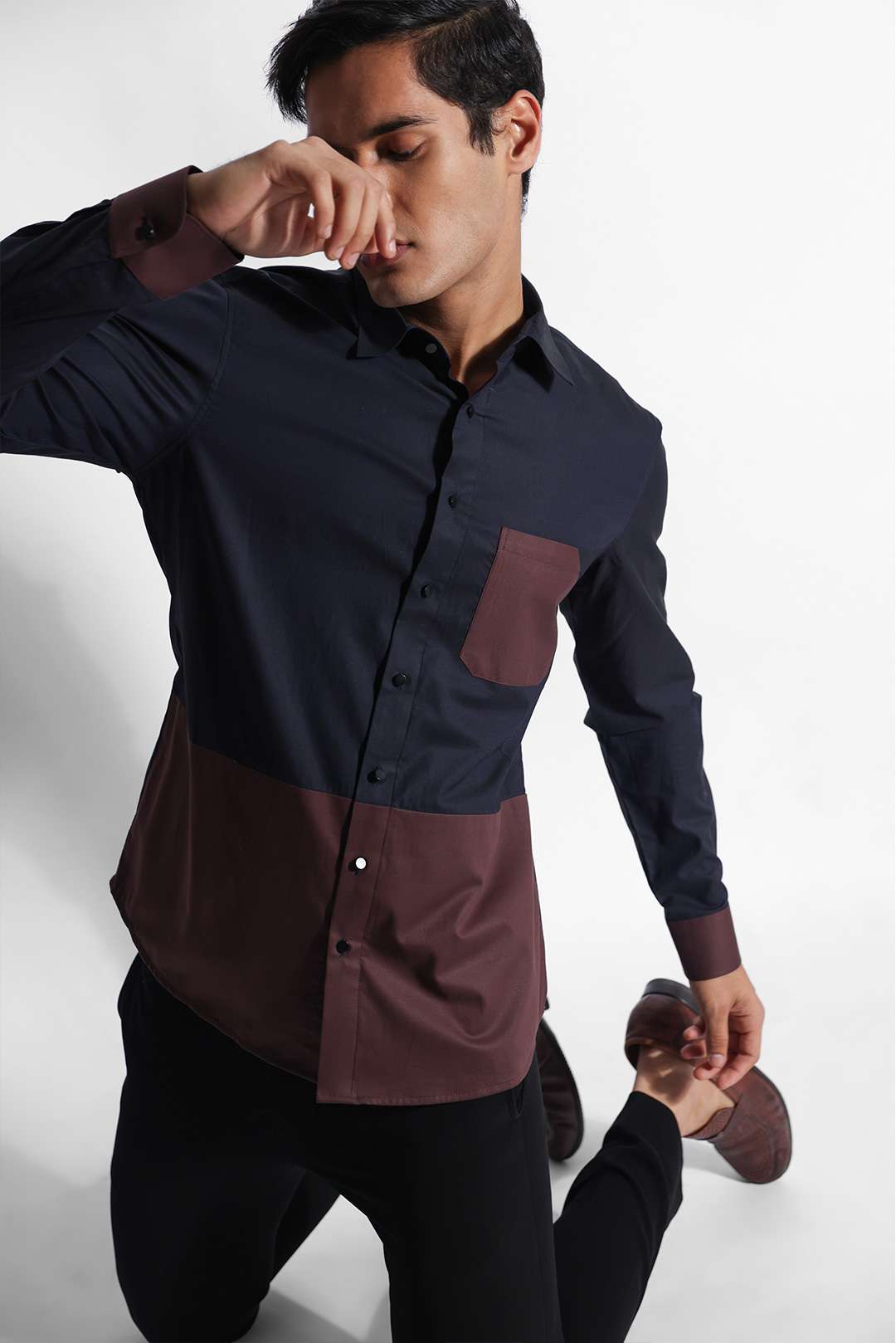 SHIRT - SQUARE COLOR BLOCK
