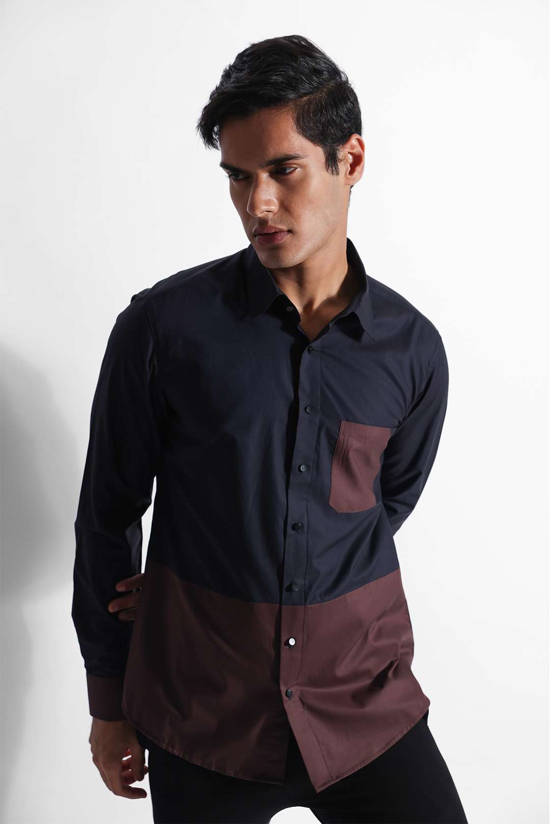 SHIRT - SQUARE COLOR BLOCK