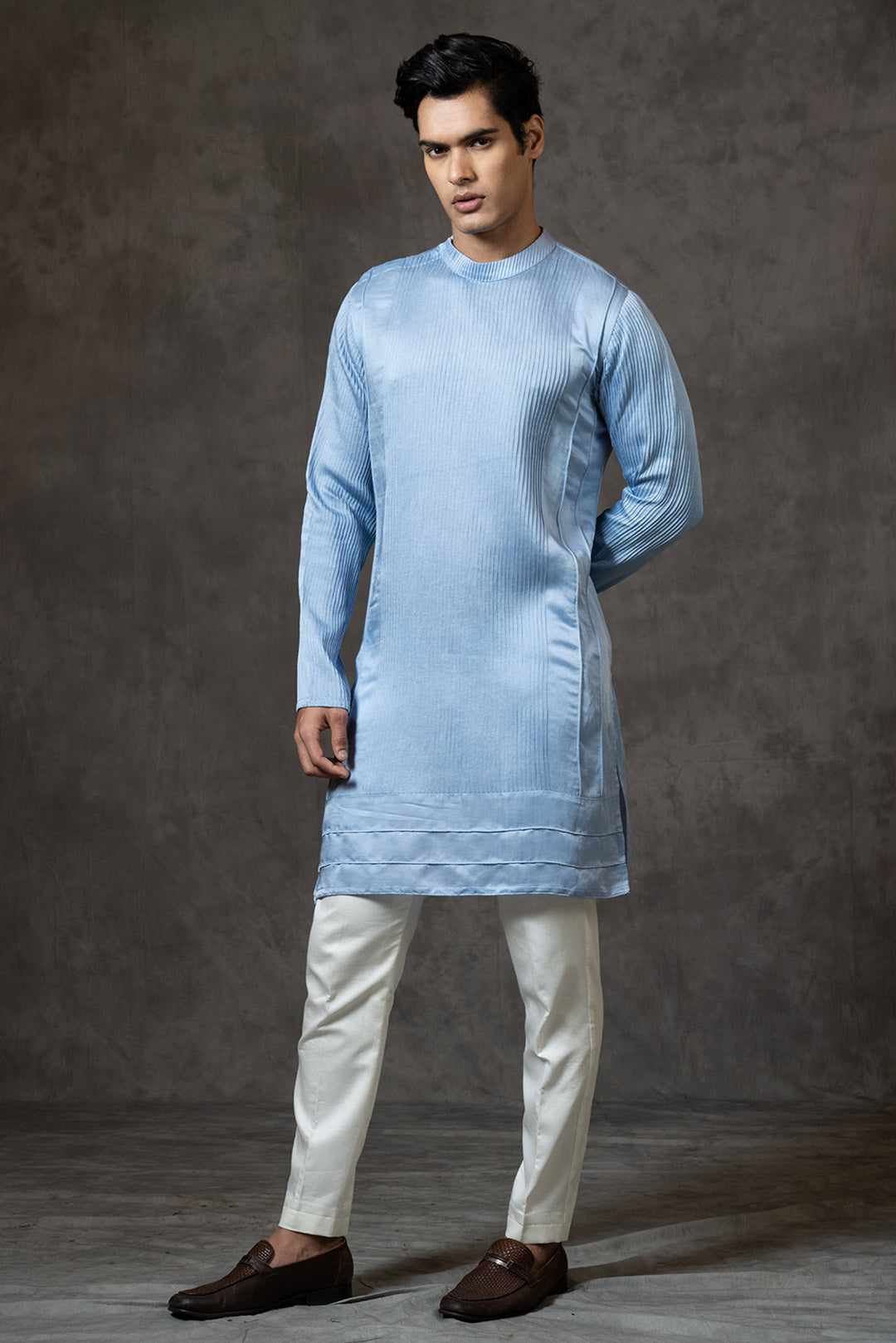 Pintucked Kurta set