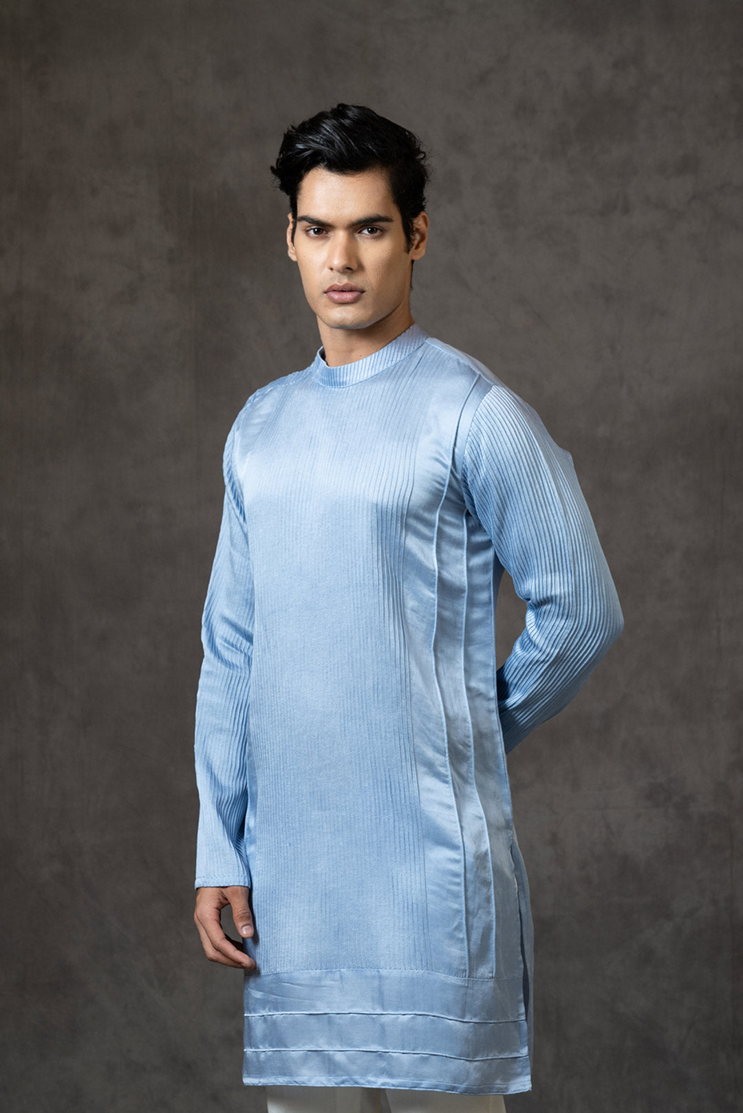 Pintucked Kurta set