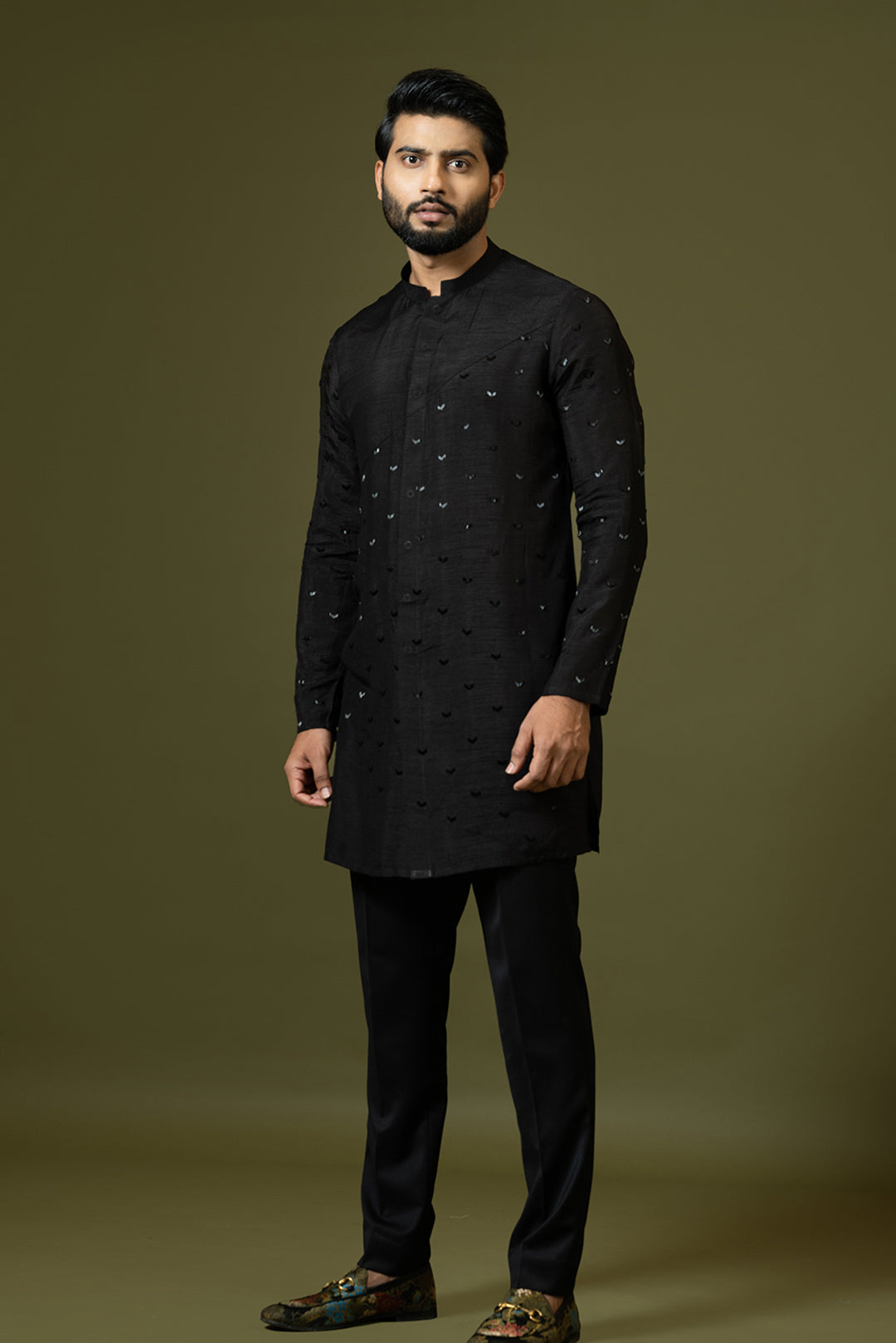B cutdana kurta set