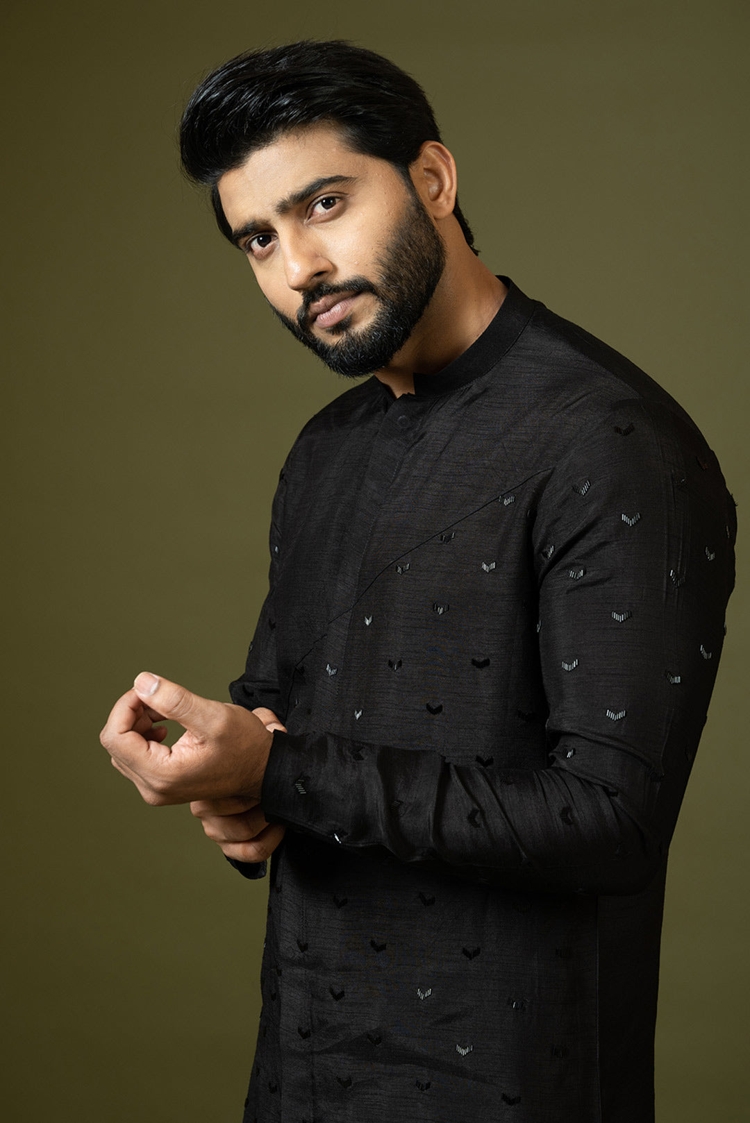 B cutdana kurta set