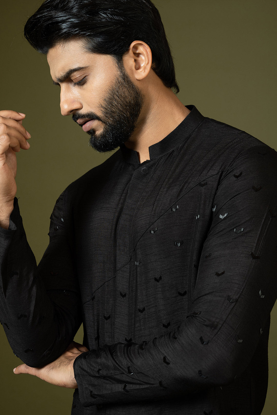 B cutdana kurta set
