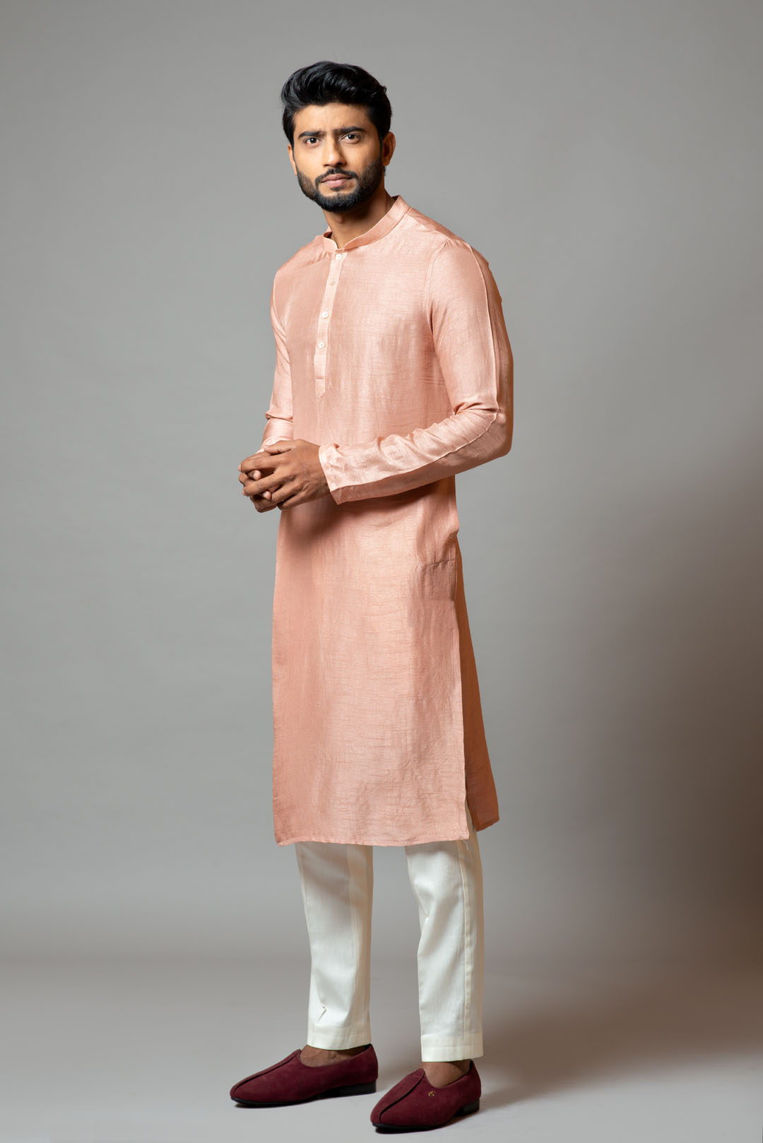 Plain Kurta with pant pajama