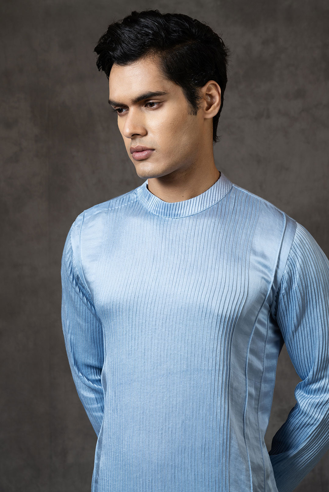 Pintucked Kurta set