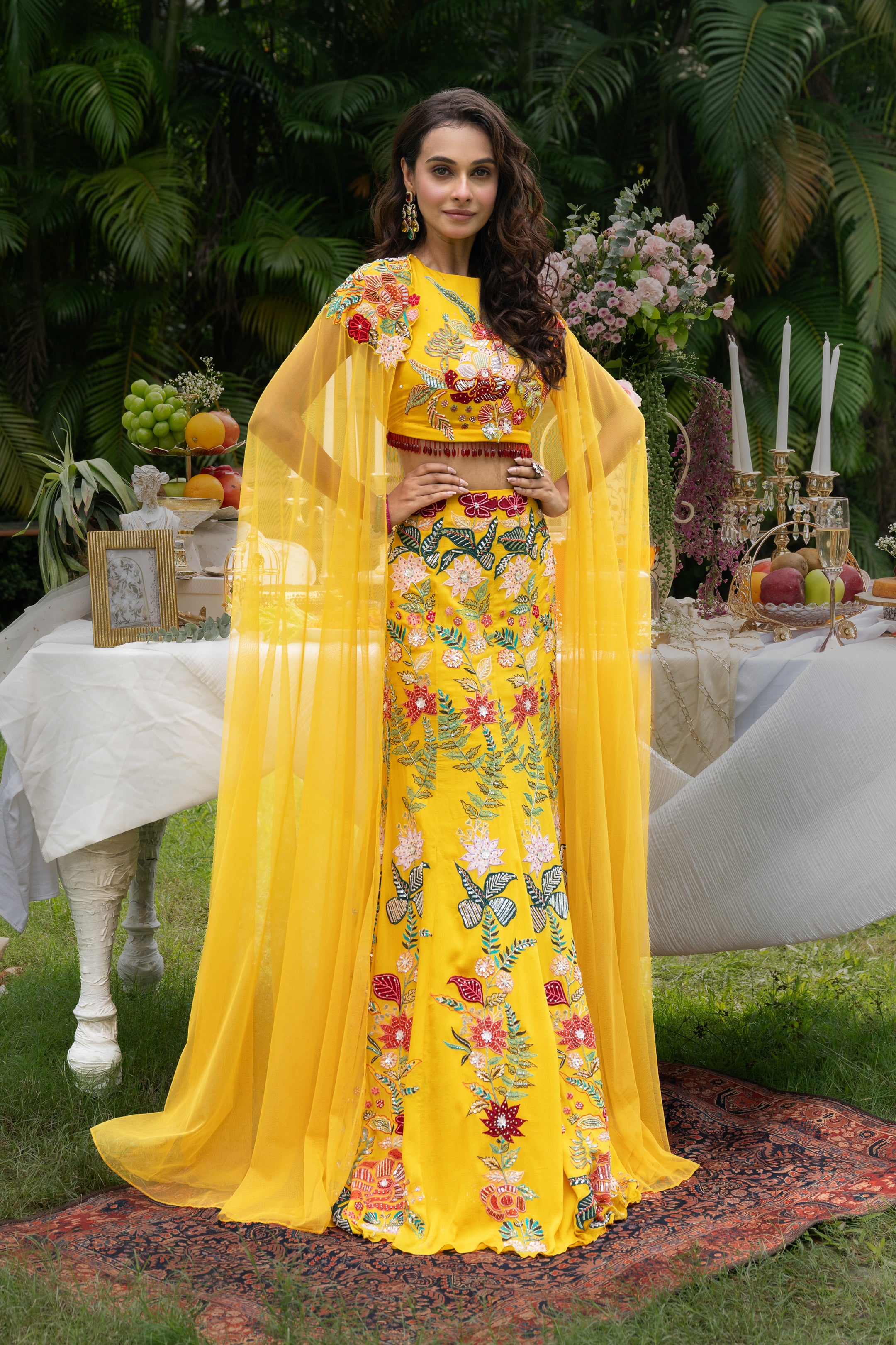 SUNLIGHT GRACE GHAGRA SET