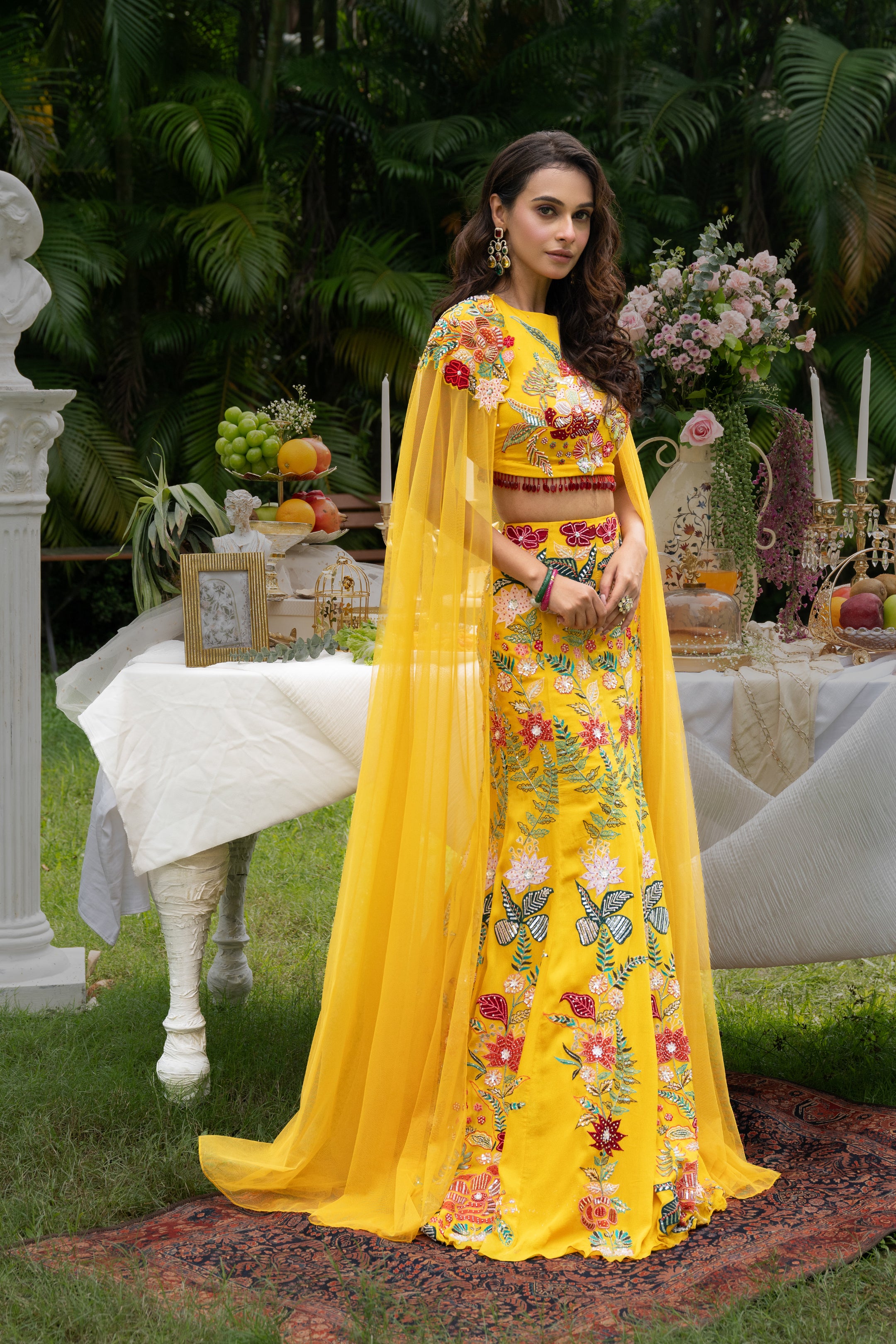 SUNLIGHT GRACE GHAGRA SET