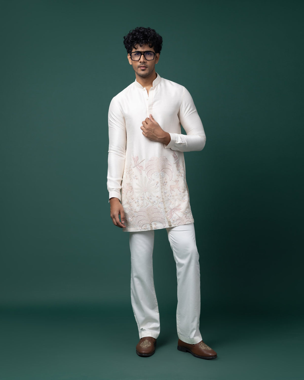 Aura Flora kurta set by Paarsh Atelier, Aarohan collection