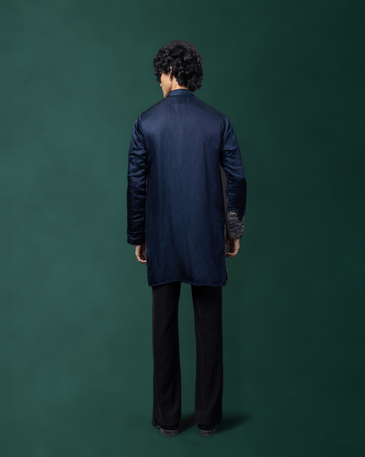 Ink And Bloom kurta set by Paarsh Atelier, Aarohan collection - view 5