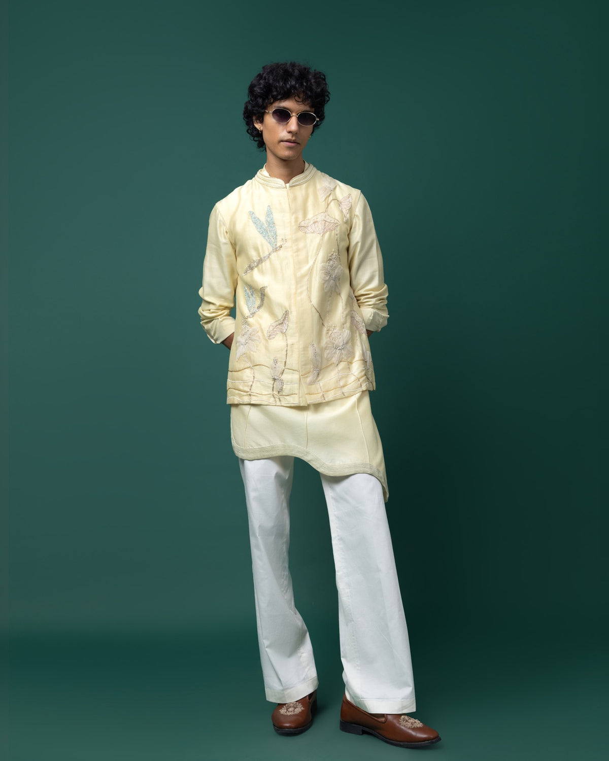 Izzac Nehru kurta set by Paarsh Atelier, Aarohan collection