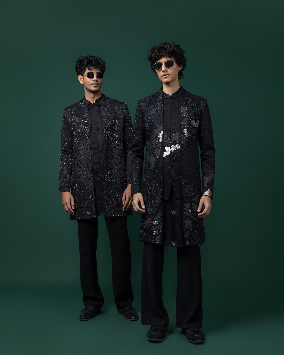 Nolan achkan set by Paarsh Atelier, Aarohan collection - view 4