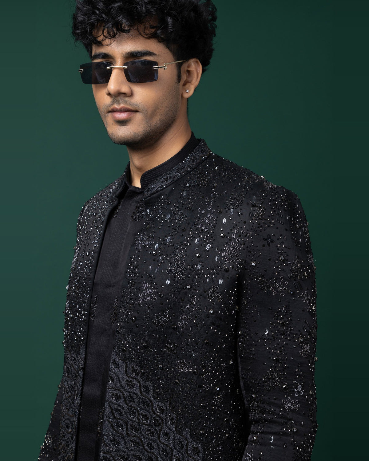 Nolan achkan set by Paarsh Atelier, Aarohan collection - view 6
