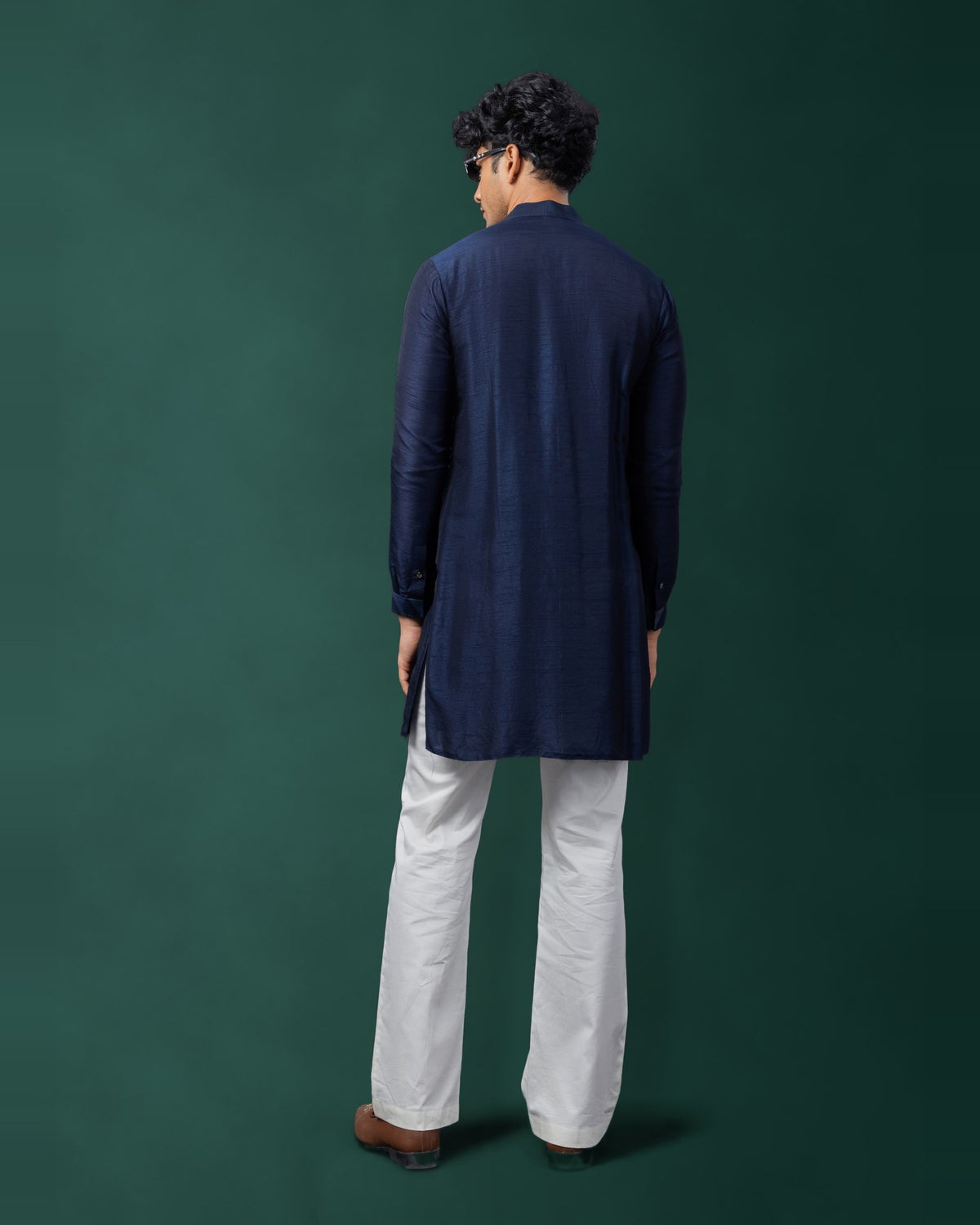 Obsidian Wings kurta set by Paarsh Atelier, Aarohan collection - view 5