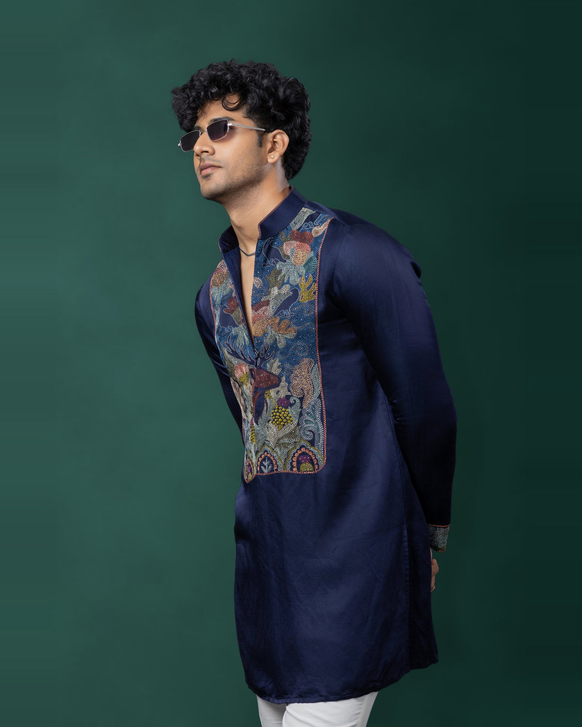 Royal Iris kurta set by Paarsh Atelier, Aarohan collection - view 4