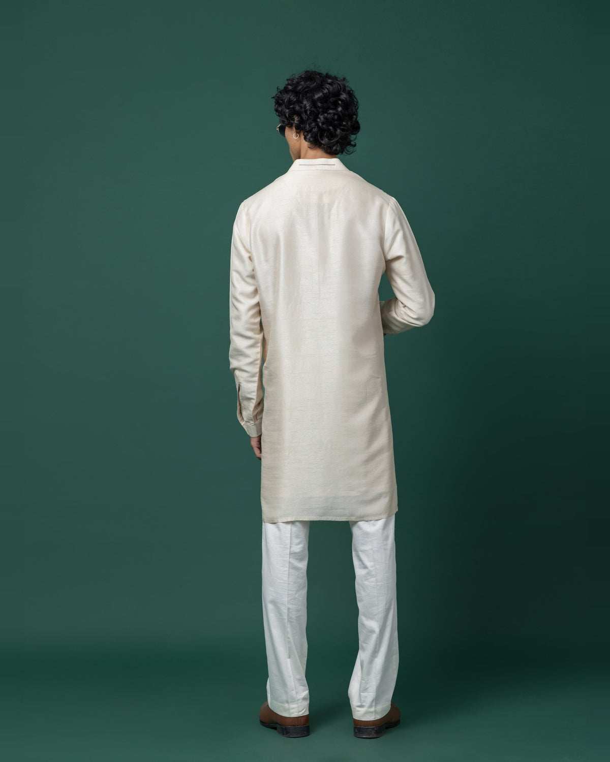 Tectonic Ice kurta set by Paarsh Atelier, Aarohan collection - view 3