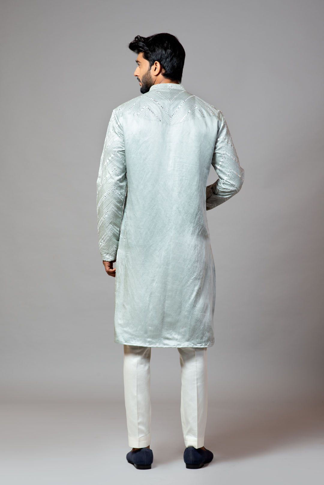 Mirror Work Kurta with pant pajama